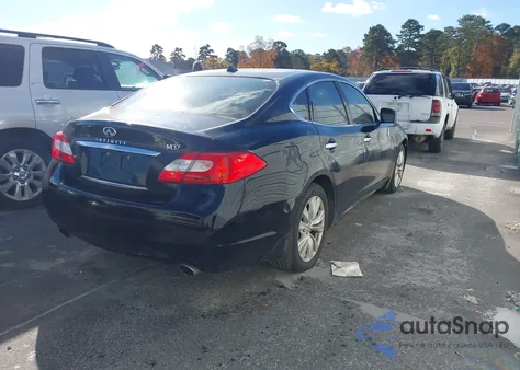 2011 Infiniti M37 из США, поврежденный, VIN JN1BY1AP5BM320836